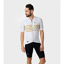 Веломайка мужская ALE MAGLIA MC / SS JERSEY PLAY PR-E BIANCO/WHITE 